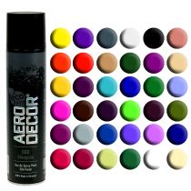 Article Color Spray satin différentes couleurs 400ml