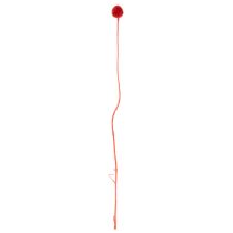 Article Fleurs de Craspedia séchées et teintées, à longues tiges, 55 cm, 20 pièces