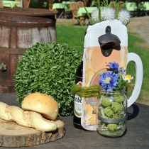 Article Décapsuleur mural avec bac de récupération 30cm x 18cm