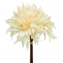 Article Dahlia artificiel crème 25.5cm 3pcs