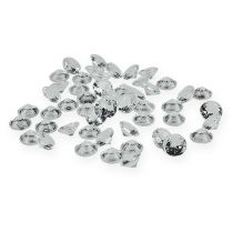 Article Diamants déco 12mm naturels 170pcs