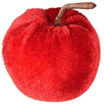Article Pommes décoratives en tissu décoration d&#39;automne velours rouge Ø5cm H6cm 12 pcs
