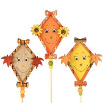 Article Bouchon en bois dragon décoratif automne décoration d&#39;automne bois 33,5 cm 6 pcs