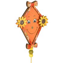 Article Bouchon en bois dragon décoratif automne décoration d&#39;automne bois 33,5 cm 6 pcs