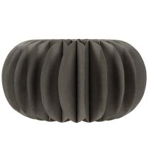 Article Décoration de table en papier alvéolé en forme de citrouille, pliable, ronde, 34 cm, 2 pièces