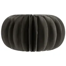 Article Anneau décoratif en papier nid d'abeille en forme de citrouille, 24 cm, lot de 4