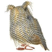Article Hibou déco, automne, animal de la forêt, décoration hiver H27cm