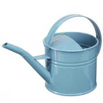 Article Arrosoir décoratif pot de fleur métal bleu 28x13x17cm 1,25l