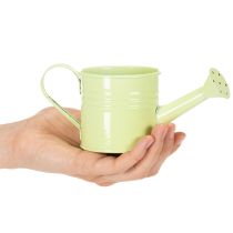 Article Ensemble de 8 pots de fleurs décoratifs en métal multicolores, 16,5 x 7 cm - Idéaux pour balcon et cuisine