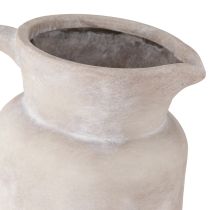 Article Pichet décoratif pichet décoratif en céramique beige Ø16cm H29cm