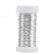 Fil émaillé décoratif argent Ø0,50mm 50m 100g
