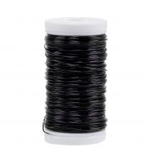 Fil émaillé Déco Noir Ø0.50mm 50m 100g