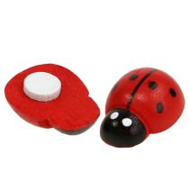 Article Coccinelles décoratives à coller 1,5cm rouge 360pcs