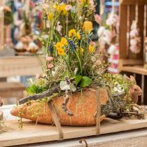 Article Carotte déco, décoration béton à planter, Pâques, cache-pot carotte, déco printemps L28cm