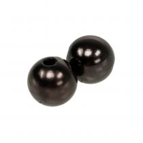 Article Perles décoratives marron Ø10mm 115 pcs