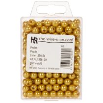 Article Perles déco or Ø8mm 250p
