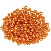 Article Perles décoratives orange 8mm 250 pcs