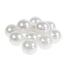 Perles déco blanches Ø20mm 12pcs