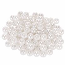 Article Perles décoratives blanches Ø10mm 115 pcs