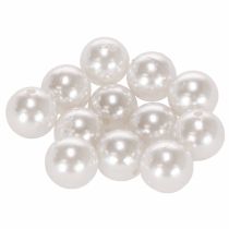 Article Perles déco blanches Ø20mm 12pcs