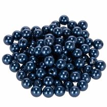 Article Perles décoratives Ø10mm bleues 115 pcs