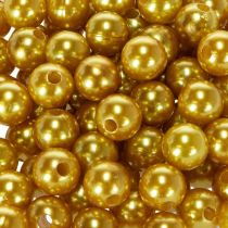 Article Perles décoratives Ø10mm dorées 115 pcs