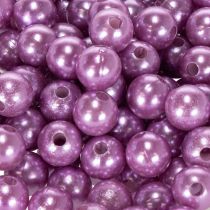 Article Perles décoratives Ø10mm violet 115 pcs