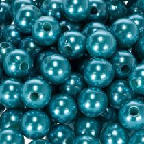 Article Perles décoratives Ø10mm turquoise 115 pièces