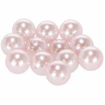 Article Perles décoratives Ø2cm rose 12 pcs