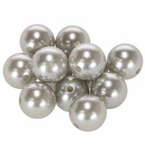 Article Perles décoratives Ø2cm argent 12 pcs