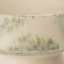 Article Bol décoratif en céramique, crème gris-vert, Ø20cm, H16cm