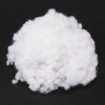 Article Flocons de neige décoratifs en coton ouate hiver blanc 200g