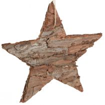 Article Étoiles décoratives à suspendre en pin étoiles de pin naturel 15cm 4 pcs