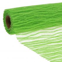 Charnière de table décorative tissu vert pomme 26cm x 300cm