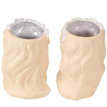 Article Vase décoratif en céramique pour jardinière fille Ø7,5cm H16cm 2pcs