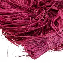 Article Raphia décoratif pour fabriquer du raphia naturel raphia mauve 300g