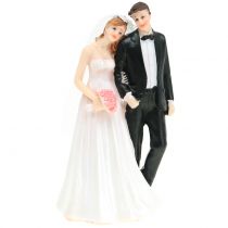 Couple de mariés déco H13cm