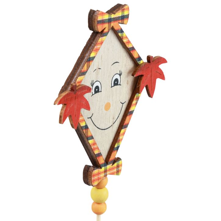 Article Bouchon en bois dragon décoratif automne décoration d&#39;automne bois 33,5 cm 6 pcs