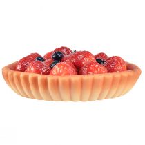 Article Faux gâteau décoratif à la fraise pour la décoration de gâteaux, Ø15cm