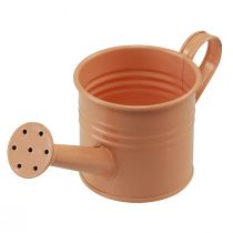 Article Ensemble de 8 pots de fleurs décoratifs en métal multicolores (16,5 x 7 cm) – Idéaux pour balcon et cuisine.