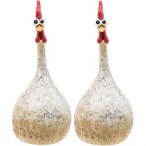 Article Décoration Poulets Décoration Figurine Décoration Pâques Poulet Drôle H26cm