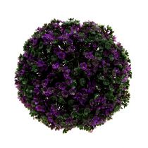 Article Boule décorative violette en fleurs boule de plante artificielle Ø15cm 1 pièce