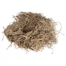 Article Mousse décorative mousse de forêt séchée brun naturel décoration naturelle 300g