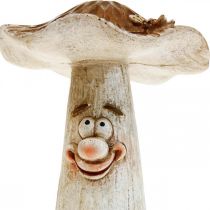 Champignons déco décoration d&#39;automne champignons rigolos Ø7/9cm H13cm 2pcs