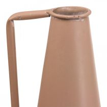 Article Vase déco manche métal sol vase saumon 20x19x48cm