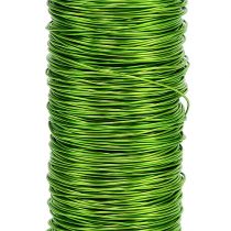 Article Fil émail déco Ø0.30mm 30g 50m vert pomme