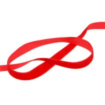Ruban déco Velours rouge 10mm 20m