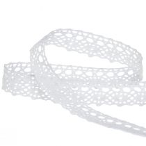 Article Ruban décoratif dentelle décorative bijoux ruban mariage W16mm L20m