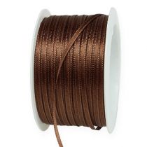 Article Ruban cadeau marron 3mm x 50m