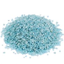 Article Granulés décoratifs pierres décoratives bleu clair 2mm - 3mm 2kg